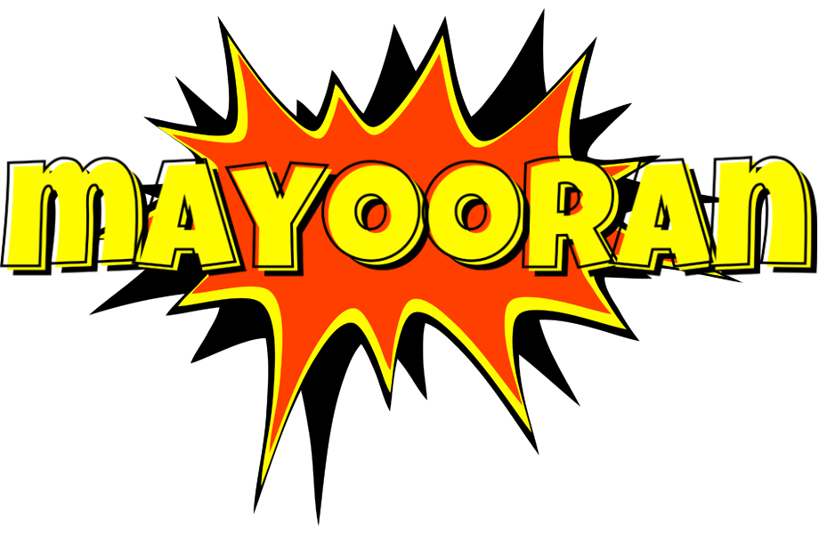 Mayooran bazinga logo