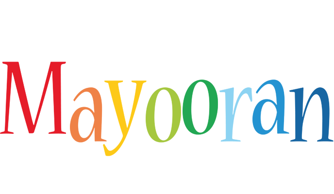 Mayooran birthday logo