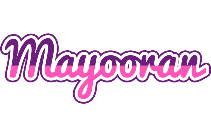 Mayooran cheerful logo