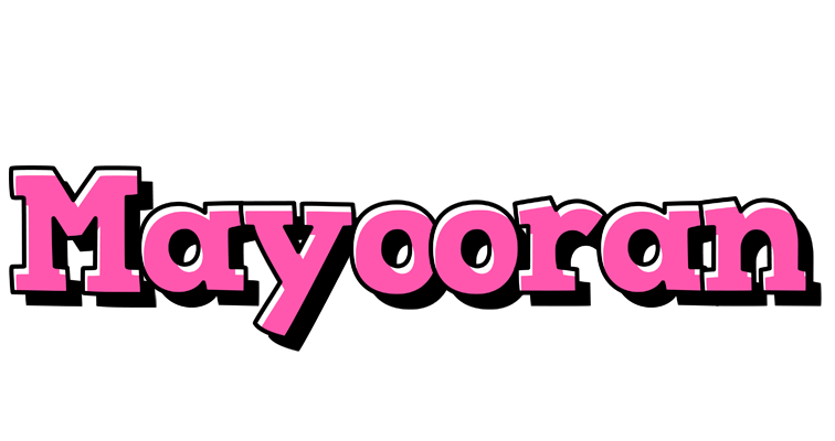Mayooran girlish logo