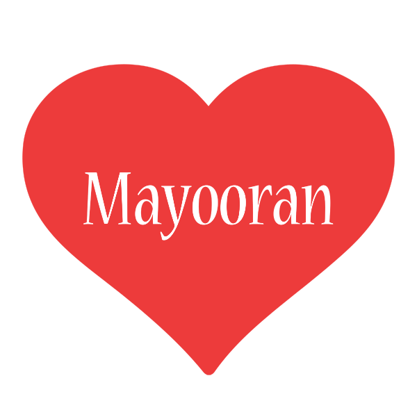 Mayooran love logo