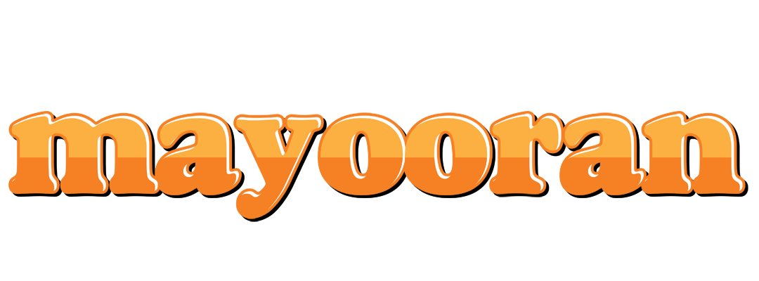 Mayooran orange logo