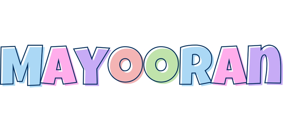 Mayooran pastel logo