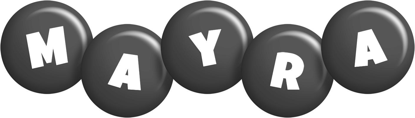 Mayra candy-black logo