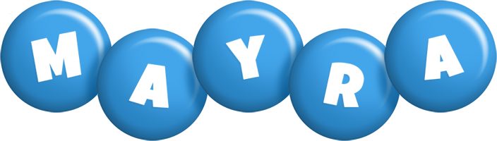 Mayra candy-blue logo