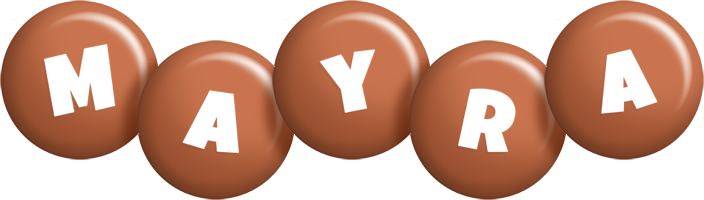 Mayra candy-brown logo