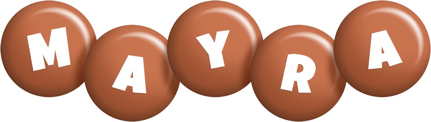 Mayra candy-brown logo