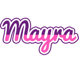 Mayra cheerful logo