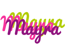 Mayra flowers logo