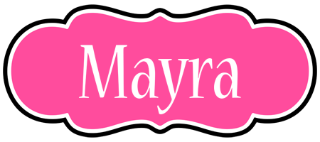 Mayra invitation logo