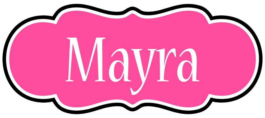 Mayra invitation logo