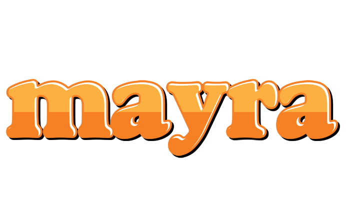 Mayra orange logo