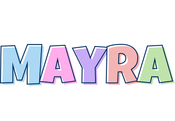 Mayra pastel logo