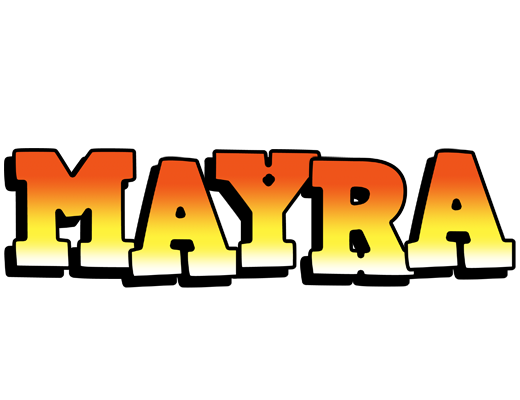 Mayra sunset logo