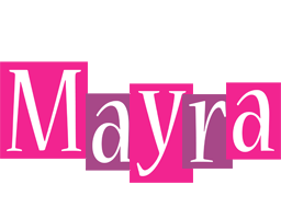 Mayra whine logo