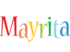 Mayrita birthday logo