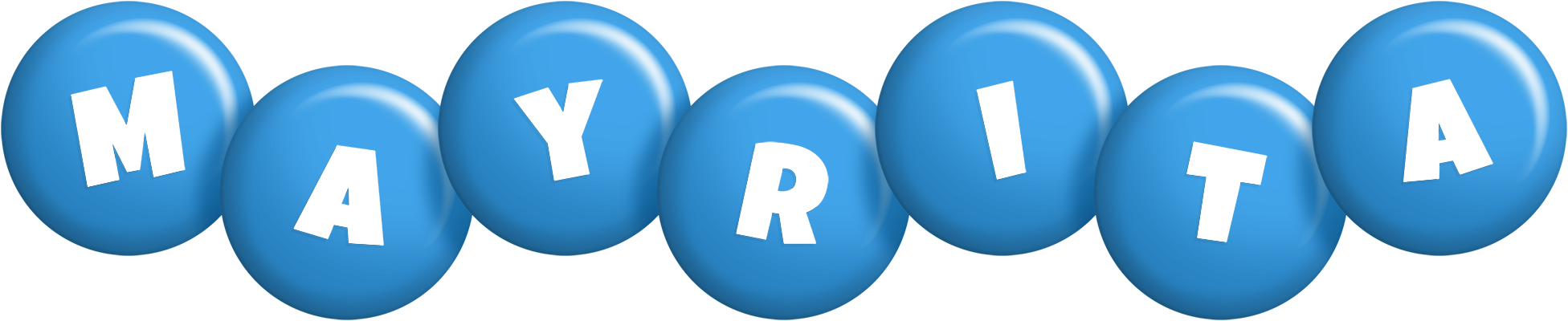 Mayrita candy-blue logo