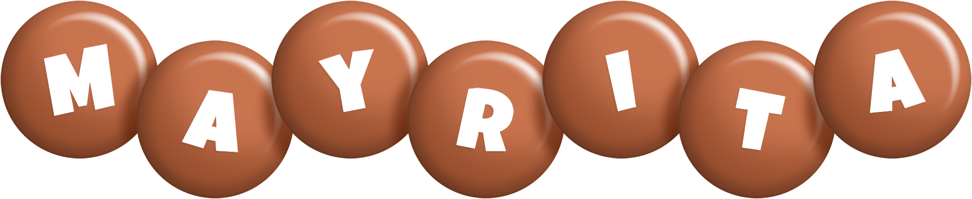 Mayrita candy-brown logo