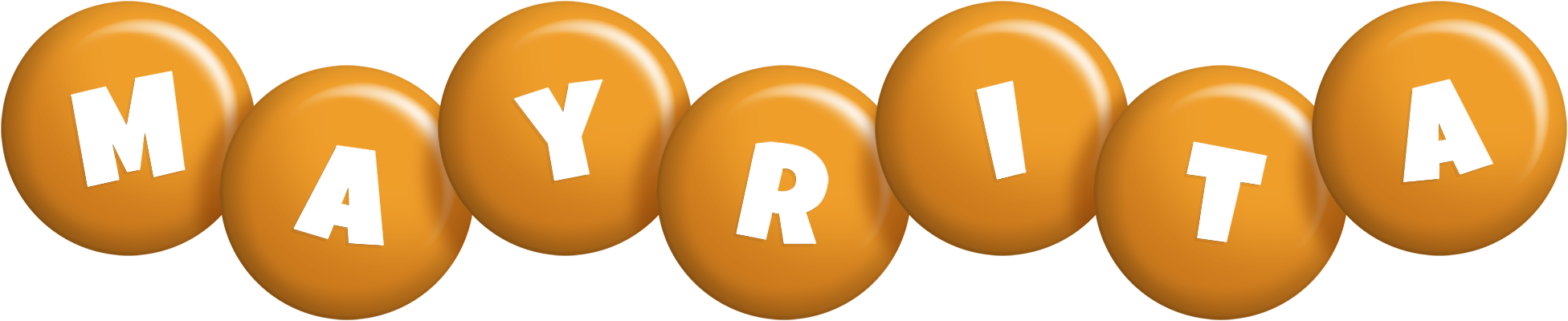 Mayrita candy-orange logo