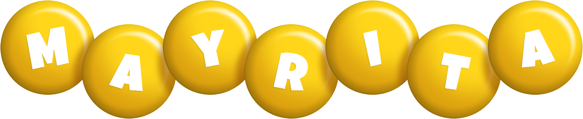Mayrita candy-yellow logo