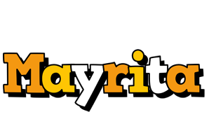 Mayrita cartoon logo