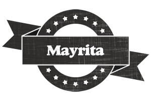 Mayrita grunge logo