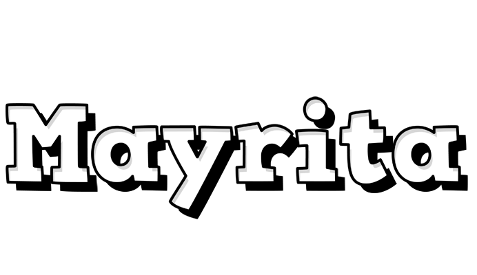 Mayrita snowing logo