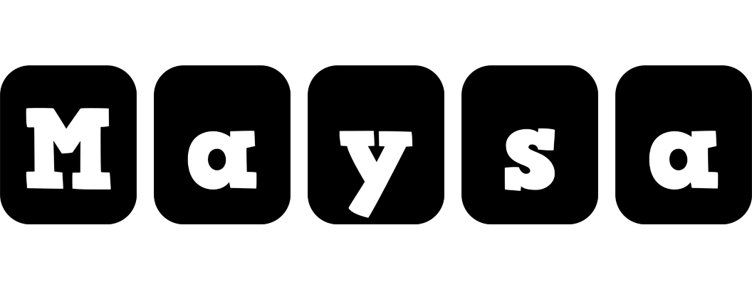 Maysa box logo