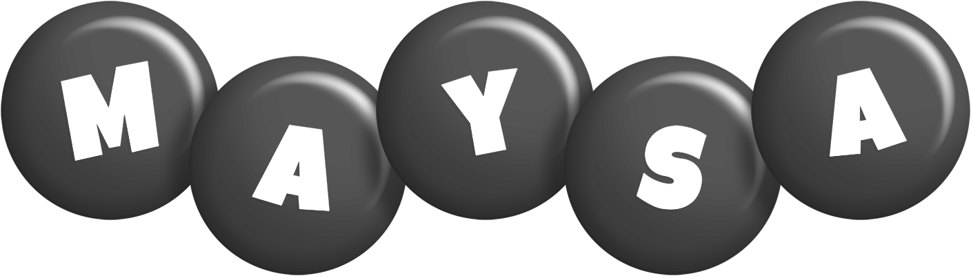 Maysa candy-black logo