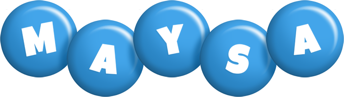 Maysa candy-blue logo