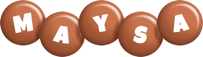 Maysa candy-brown logo