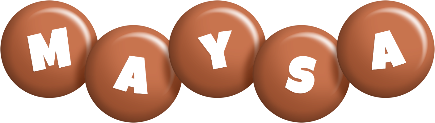 Maysa candy-brown logo
