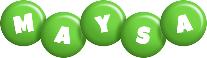 Maysa candy-green logo