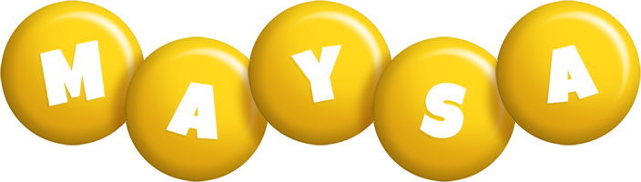 Maysa candy-yellow logo