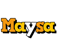 Maysa cartoon logo