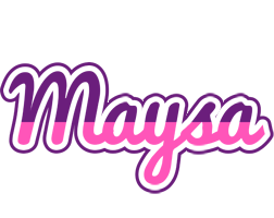 Maysa cheerful logo
