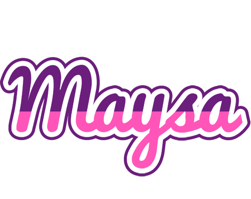 Maysa cheerful logo