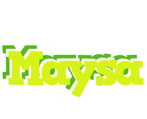 Maysa citrus logo