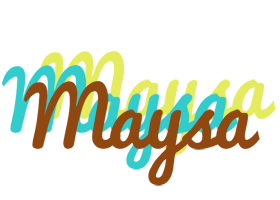 Maysa cupcake logo