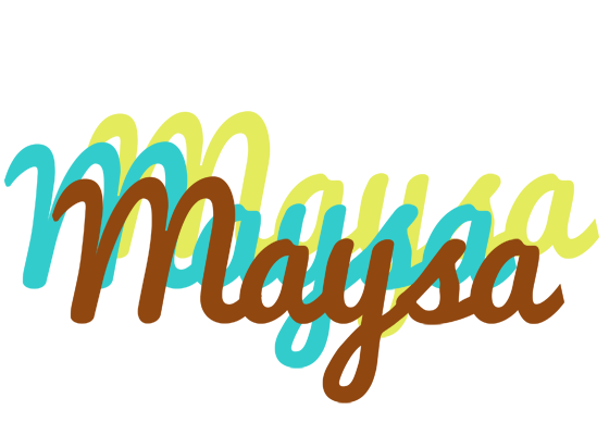 Maysa cupcake logo