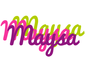 Maysa flowers logo