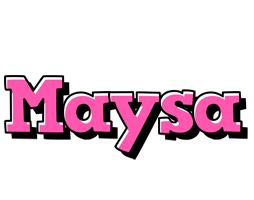 Maysa girlish logo