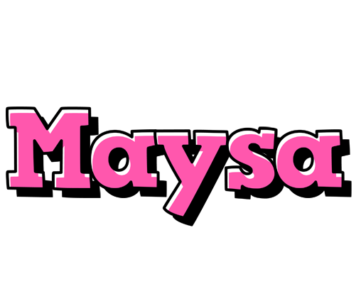 Maysa girlish logo