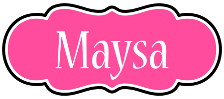 Maysa invitation logo