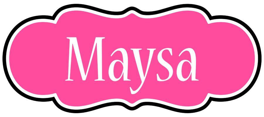 Maysa invitation logo