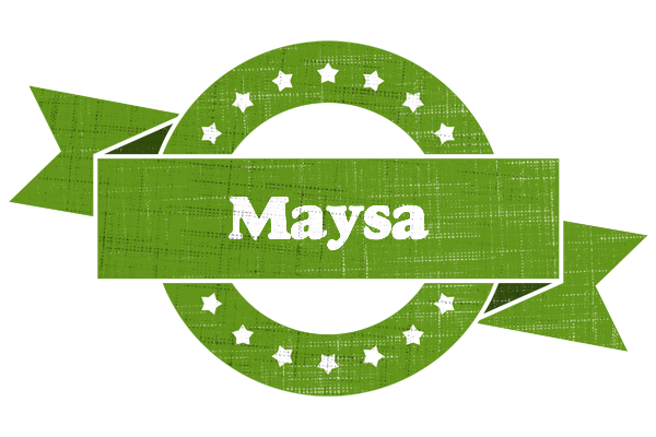 Maysa natural logo