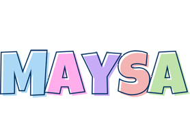 Maysa pastel logo