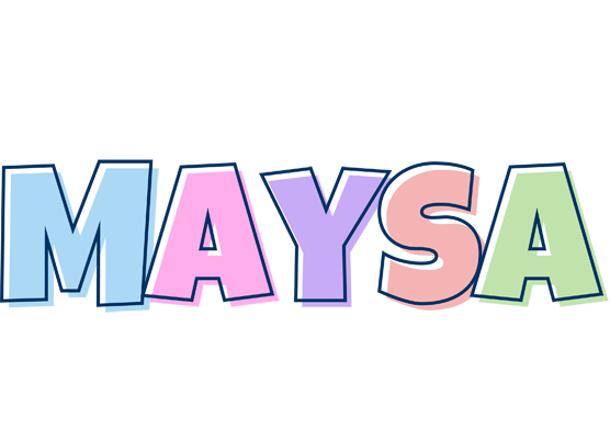 Maysa pastel logo
