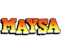 Maysa sunset logo
