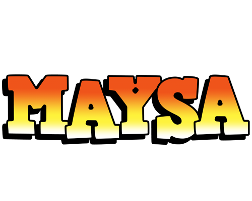 Maysa sunset logo